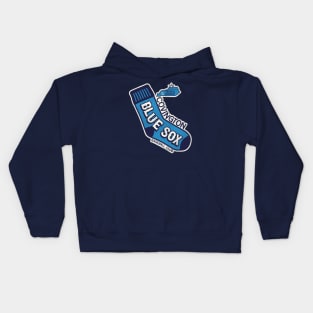 Defunct Covington Blue Sox Baseball Team Kids Hoodie